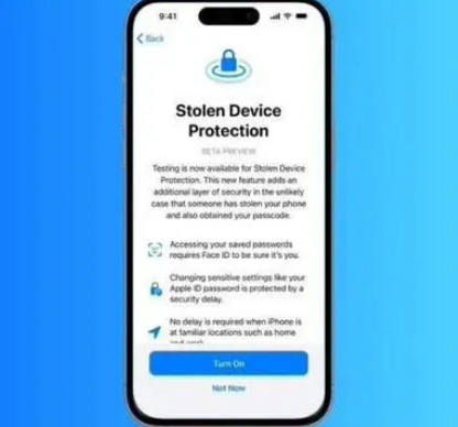 金湾苹果授权维修店分享被盗设备保护功能开启方法 