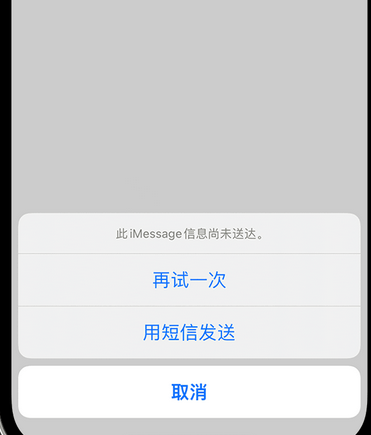 金湾apple维修iPhone上无法正常发送iMessage信息